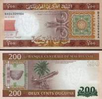 *200 Ouguiya Mauritánia 2013, P17 UNC - Kliknutím na obrázok zatvorte -